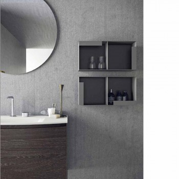 Komposition für das hängende Badezimmer mit modernem Design Made in Italy - Callisi11