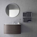 Komposition für das hängende Badezimmer mit modernem Design Made in Italy - Callisi11