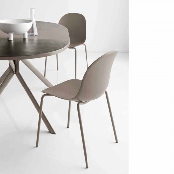 Connubia Calligaris Academy Design Stuhl aus Polypropylen, 2 Stück