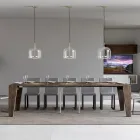 Ausziehbare Konsole, erhältlich in 2 verschiedenen Größen, hergestellt in Italien – Grifone Viadurini