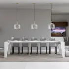 Ausziehbare Konsole, erhältlich in 2 verschiedenen Größen, hergestellt in Italien – Grifone Viadurini