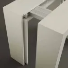 Ausziehbare Konsole bis zu 295 cm aus Uri-Faltmelamin Viadurini