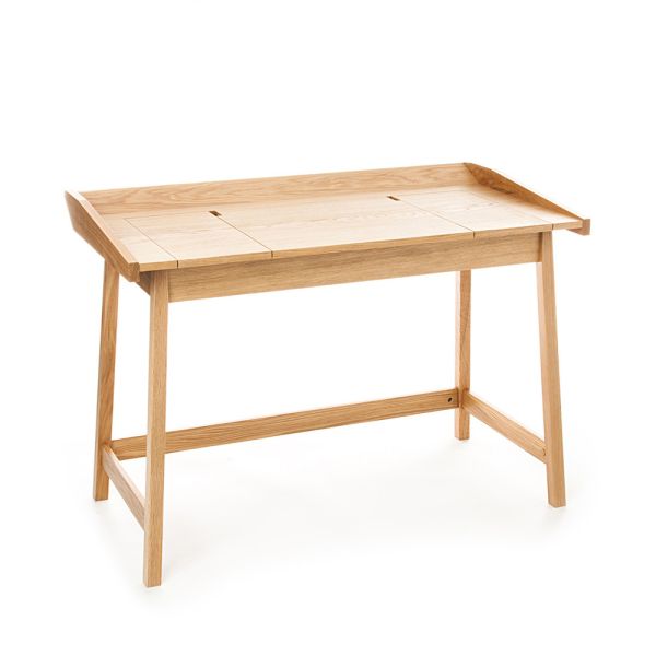 Konsole mit pc-schreibtisch aus mdf und holz – fußball
