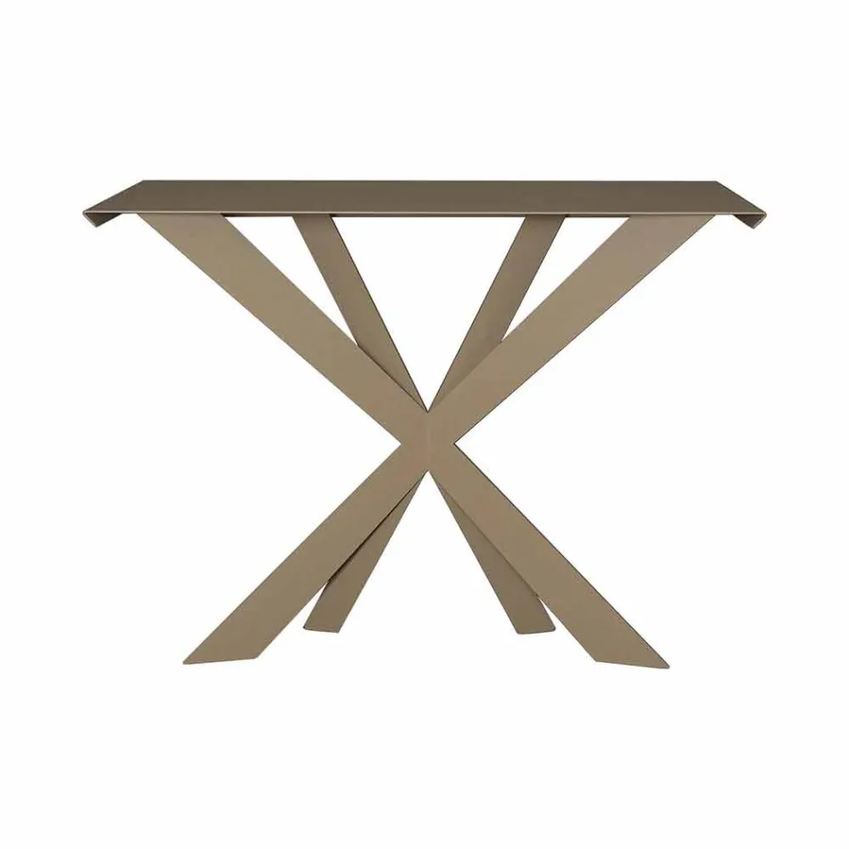 Wohnzimmerkonsole oder Eingang aus farbigem Eisen Made in Italy - Zecchina Viadurini