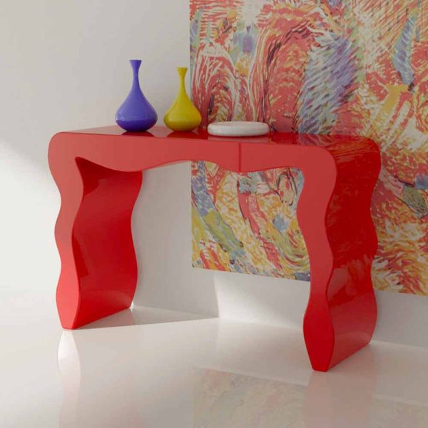 Moderne designkonsole made in italy, wow