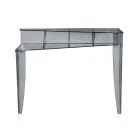 Feste Konsole mit 4 Objektaufbewahrungsfächern aus PMMA, hergestellt in Italien – Aladdin Viadurini