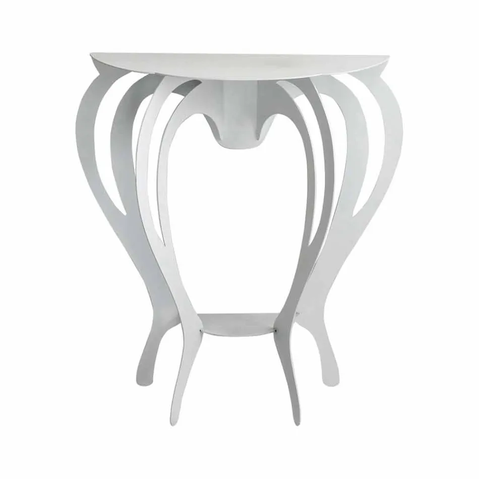 Konsole aus farbigem Eisen in modernem Design Made in Italy - Barbata Viadurini