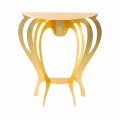 Konsolentisch aus farbigem Eisen in modernem Design Made in Italy - Barbata