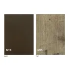 Tischkonsole aus Holz und Metall ausziehbar bis 295 cm Made in Italy - Timedio Viadurini