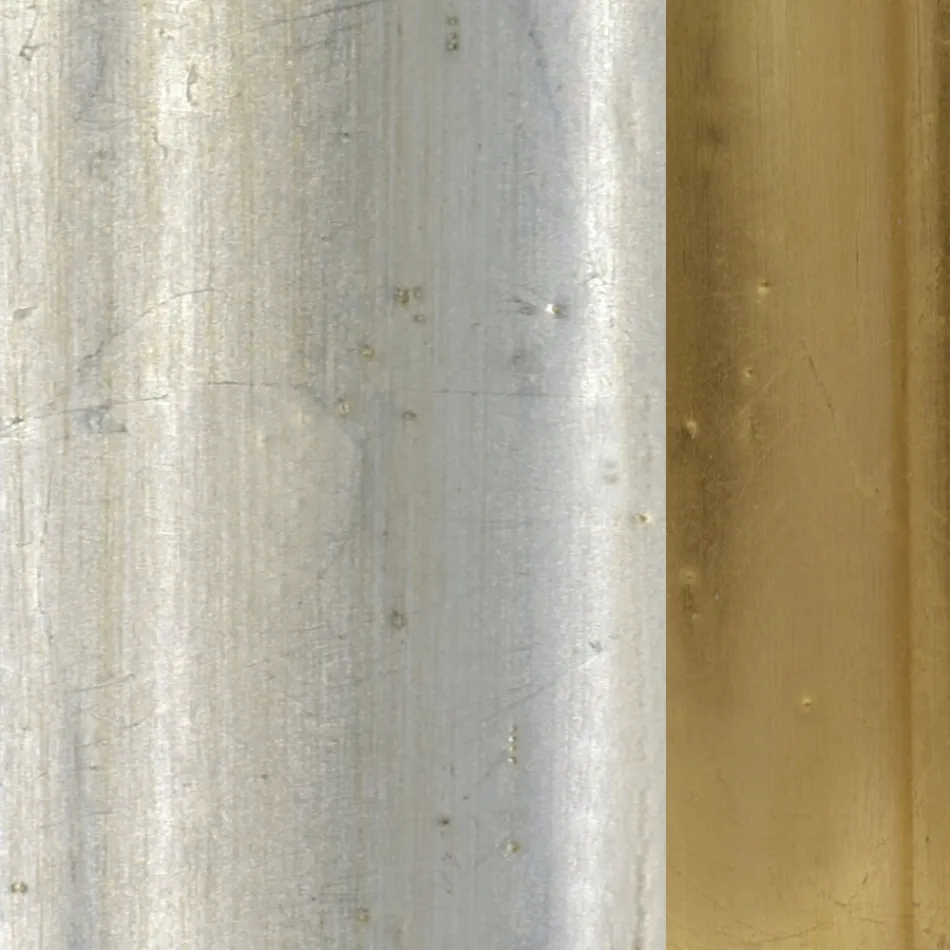 Klassischer Konsolentisch aus Holz mit Blattdetails, hergestellt in Italien. Andrea Viadurini