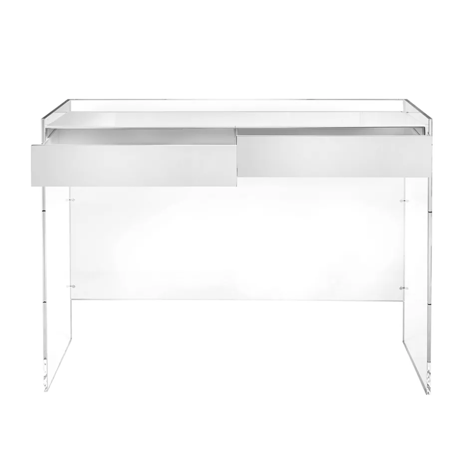 Konsolentisch in drei Ausführungen aus Plexiglas, hergestellt in Italien - Fedra Viadurini