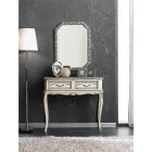 Klassische Eingangskonsole aus Holz mit Schubladen Made in Italy - Richard Viadurini