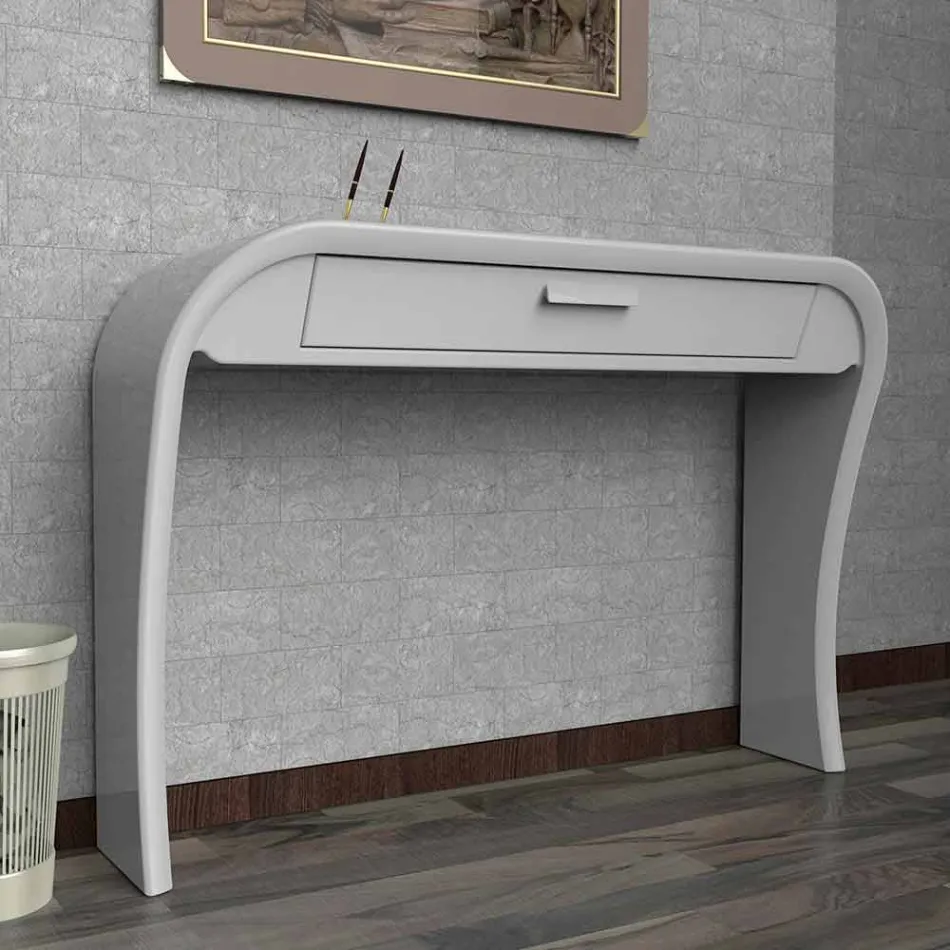 Moderne Konsole mit Schublade, hergestellt in Italien, Gambara Viadurini