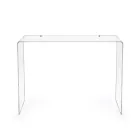 Moderner Konsolentisch aus transparentem oder mehrfarbigem Plexiglas, hergestellt in Italien – Emy Viadurini