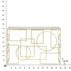 Rechteckige Konsole im modernen Design aus Eisen und Spiegel - Billie Viadurini