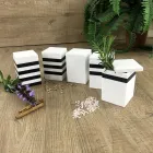 Gewürzbehälter mit italienischer hochwertiger Corian-Kappe - Spicy Viadurini