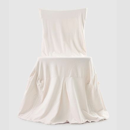 Eleganter Stuhlbezug für Wohnzimmer aus farbiger Baumwolle mit Rückenlehne – Filippa Viadurini