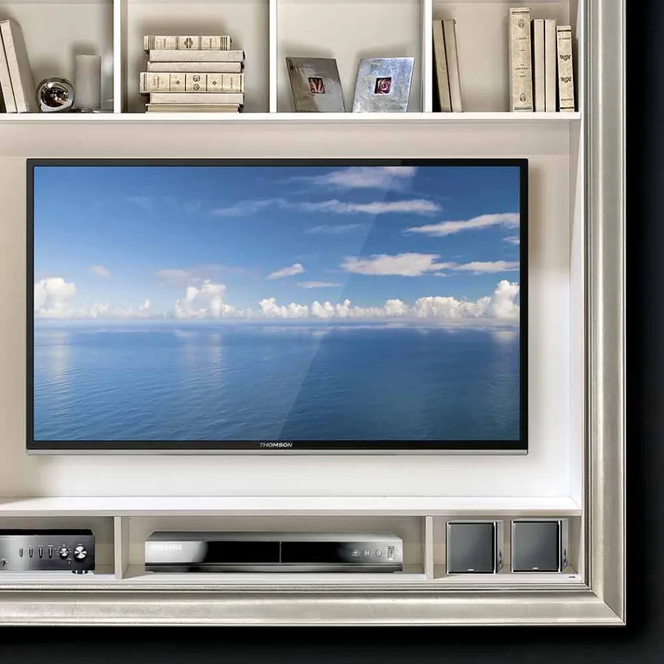 Wandhalterung für Plasma, handgefertigt in Italien Mirko Viadurini