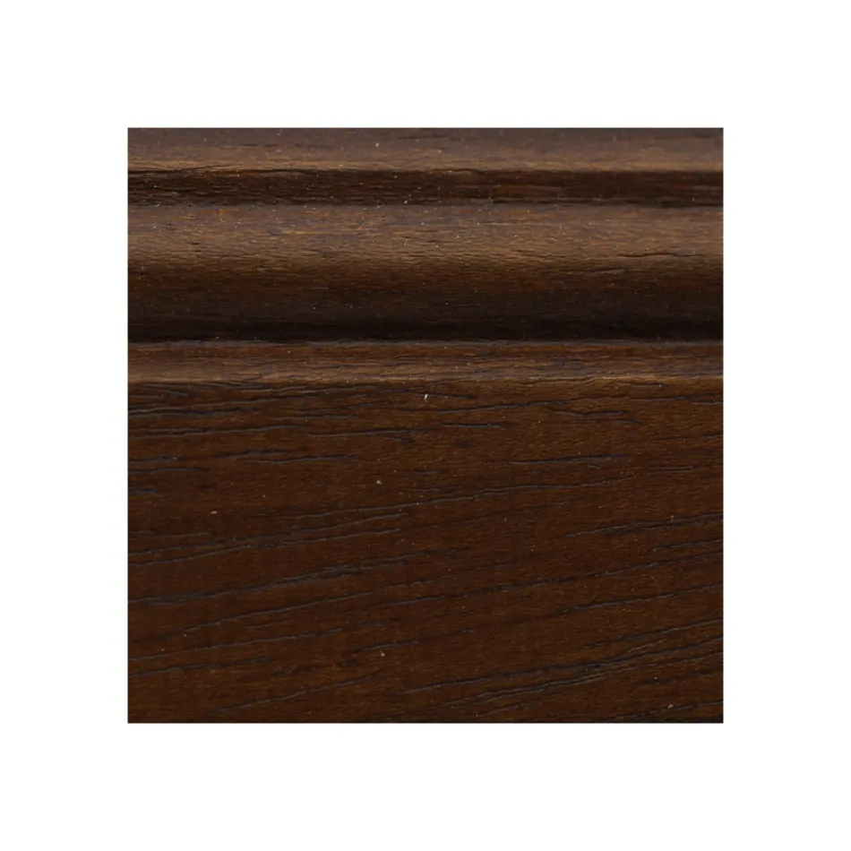 Klassisches Sideboard aus Tanganjikaholz mit 6 Schubladen und 2 Türen, hergestellt in Italien – Bragi Viadurini