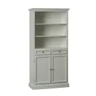 Sideboard mit 2 Türen, 2 Schubladen und 2 offenen Regalen, hergestellt in Italien – Camene Viadurini