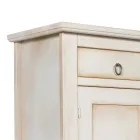 Sideboard mit 2 Türen und 2 Schubladen in verschiedenen Ausführungen, hergestellt in Italien – Hanuman Viadurini