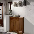 Sideboard mit Schublade, 2 Türen und internem Regal, hergestellt in Italien – Semia Viadurini