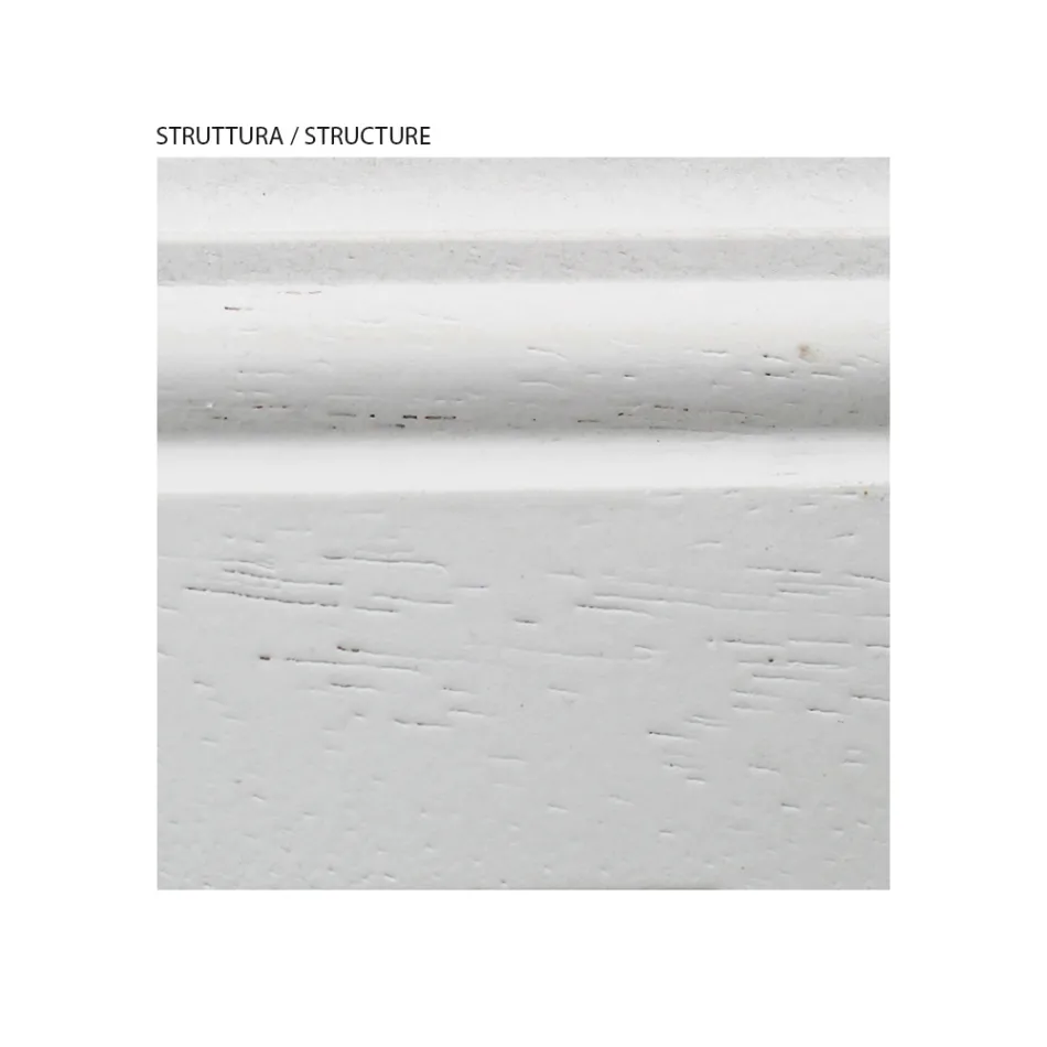 Holz-Sideboard mit 2 Schubladen und 2 Türen, hergestellt in Italien – Uller Viadurini