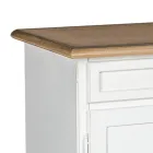 Holz-Sideboard mit 3 Schubladen und 3 Türen, hergestellt in Italien – Uller Viadurini