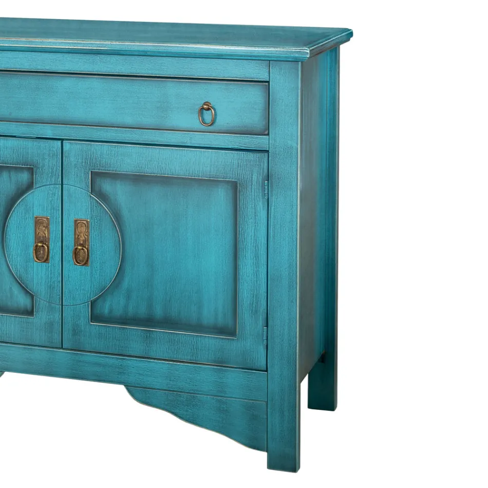 Holz-Sideboard in verschiedenen Ausführungen, hergestellt in Italien – Ashvin Viadurini