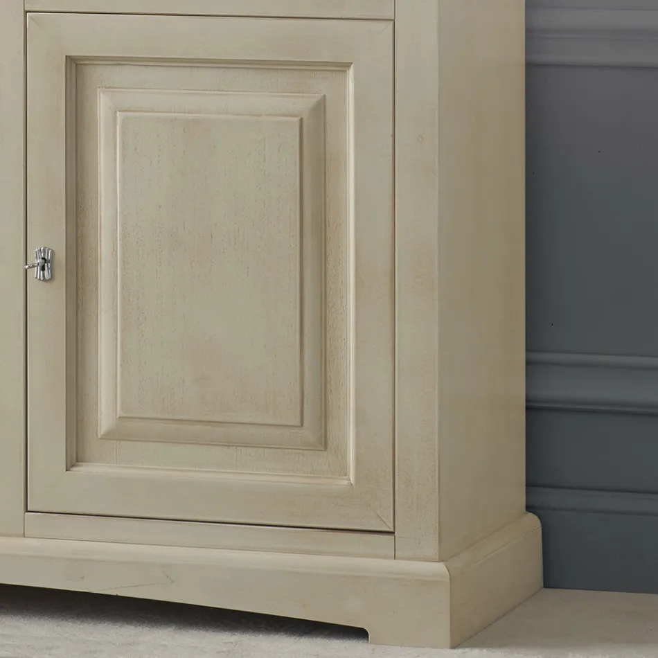 Holz-Sideboard in verschiedenen Ausführungen, hergestellt in Italien – Magni Viadurini