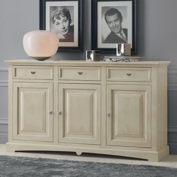 Holz-sideboard in verschiedenen ausführungen, hergestellt in italien – magni