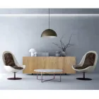 Living Sideboard mit 3 Türen aus Massivholz Made in Italy - Khal Viadurini