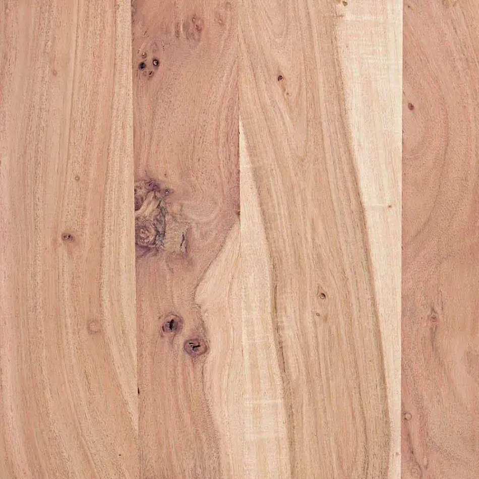 Modernes Sideboard aus Akazienholz mit 2 Türen und 3 Schubladen Homemotion - Lauro Viadurini