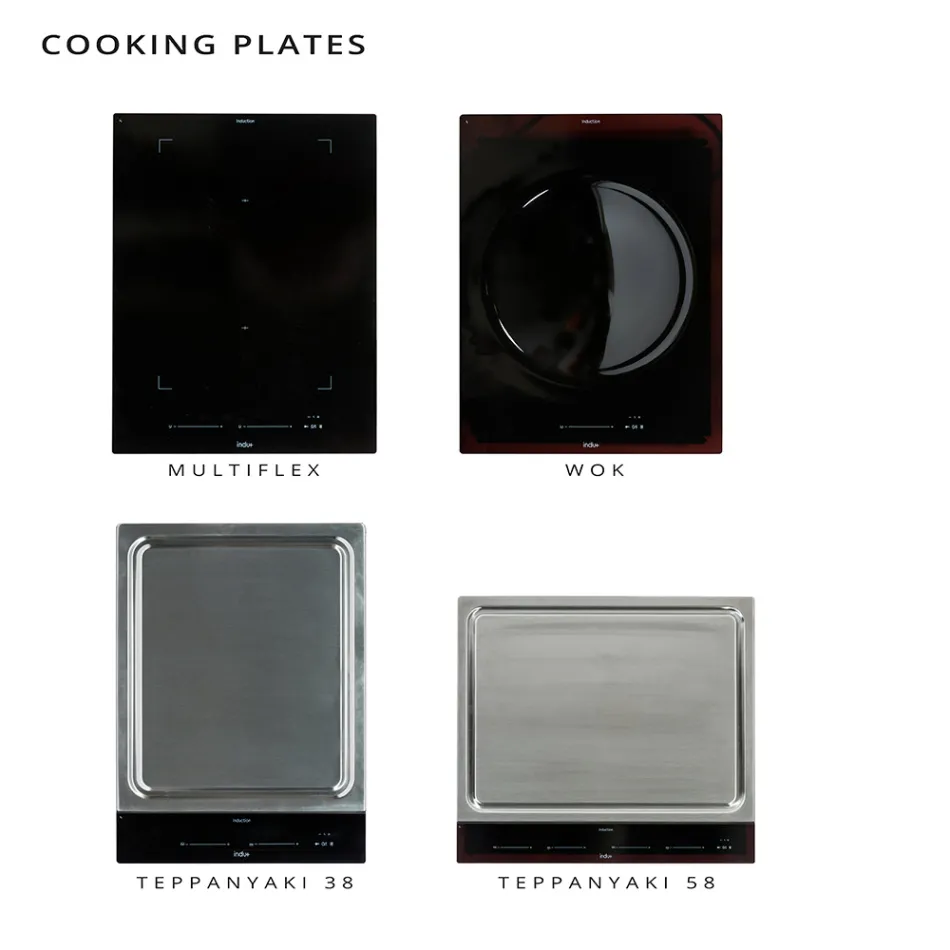 Outdoor-Küche 96x70x93 cm aus massivem Teakholz und Aluminium - Raffiniert Viadurini