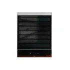 Moderne Gartenküche im Freien auf Holz- und Stahlrädern - Buoncalliope Viadurini