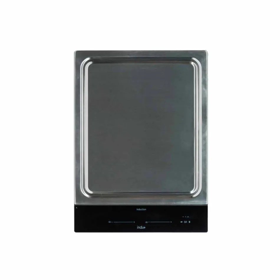 Moderne Gartenküche im Freien auf Holz- und Stahlrädern - Buoncalliope Viadurini