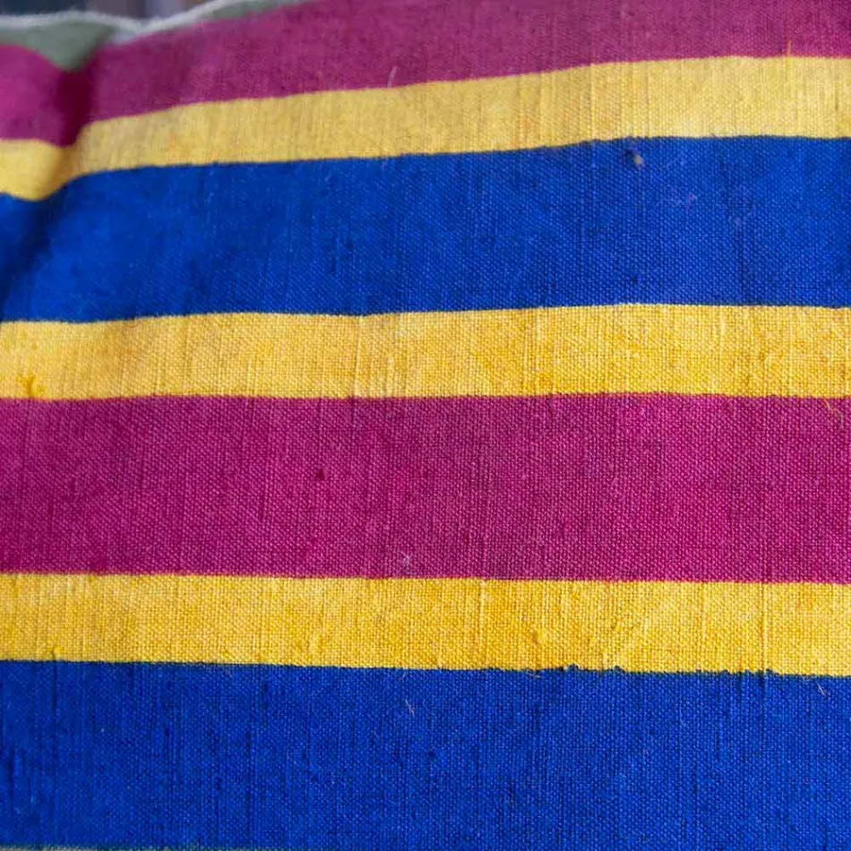 Handgemaltes italienisches künstlerisches Kissen-Einzelstück - Marken Viadurini