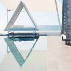 Luxury Garden Daybed aus Aluminium und Stoff - Frame Vineyard von Vondom Viadurini