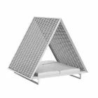 Luxury Garden Daybed aus Aluminium und Stoff - Frame Vineyard von Vondom Viadurini