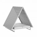 Luxury Garden Daybed aus Aluminium und Stoff - Frame Vineyard von Vondom