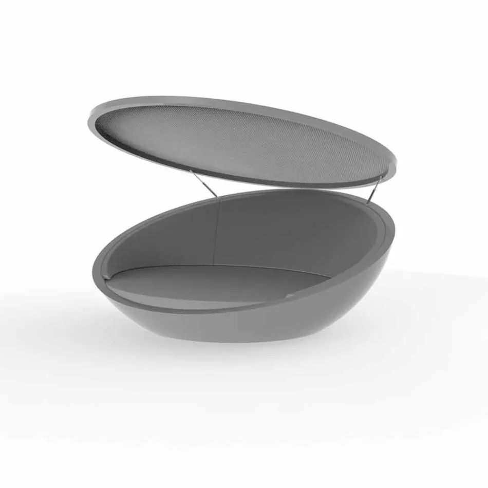 Tagesliege Ulm von Vondom in modernem Design aus Polyethylenharz Viadurini