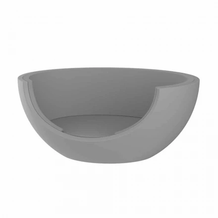 Tagesbett für luxuriöses kreisförmiges Design im Freien aus Polyethylen - Ulm Moon von Vondom Viadurini