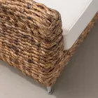 2- oder 3-Sitzer-Außensofa in Bananenbaum mit Kissen - Legolas Viadurini