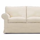 2-Sitzer-Sofa gepolstert und bezogen mit Stoff Made in Italy - Andromeda Viadurini