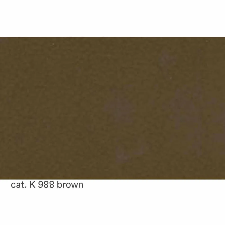 3-Sitzer-Sofa mit Lederbezug und Nussbaumfüßen Made in Italy - Alessandria Viadurini