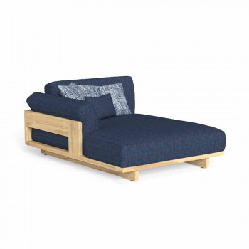 Modulares Outdoor-Chaiselongue-Sofa mit Ecke - Argo von Talenti