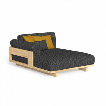 Modulares Outdoor-Chaiselongue-Sofa mit Ecke - Argo von Talenti