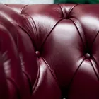 Klassisches Sofa mit Zwiebelfüßen aus Buchenholz Made in Italy - Spassoso Viadurini