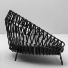 Outdoor-Sofa mit Kissen inklusive Made in Italy - Emmacross von Varaschin Viadurini