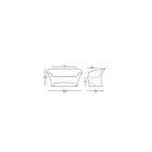 Design-Außensofa aus farbigem Polyethylen, hergestellt in Italien – Conda Viadurini